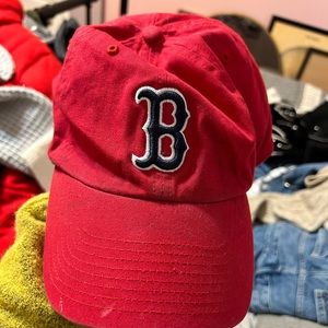 Boston Red Sox dad hat